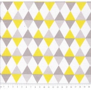 Tecido Estampado Balão cor - 03 (Amarelo com Cinza) Tecido Estampado Balão cor - 03 (Amarelo com Cinza)