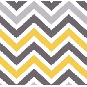 Chevron Carol cor 03 (Amarelo com Cinza) Chevron Carol cor 03 (Amarelo com Cinza)