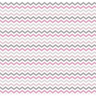 Chevron Doçura cor - 02 (Rosa com Cinza)