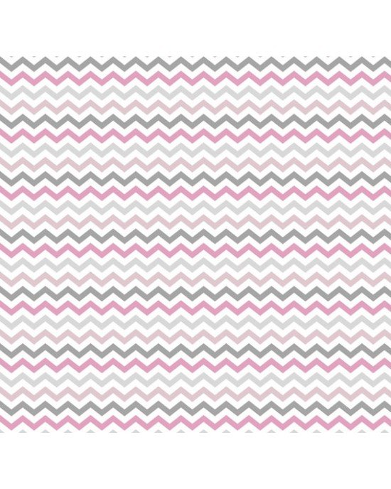 Chevron Doçura cor - 02 (Rosa com Cinza) Chevron Doçura cor - 02 (Rosa com Cinza)