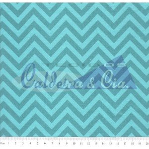 Chevron Luiza cor 06 (Verde Tiffany)