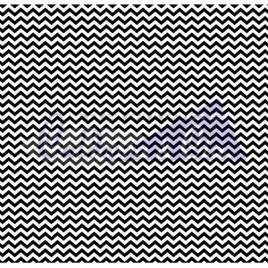 Mini Chevron cor - 14 (Preto)