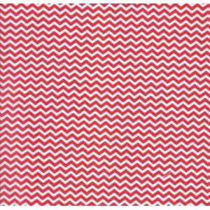 Mini Chevron cor - 08 (Vermelho)
