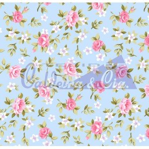 Lúcia cor - 05 (Azul com Rosa)