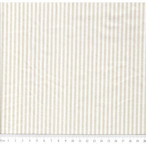 Tecido Fio Tinto Listrado L.227 cor - 1033 (Bege)