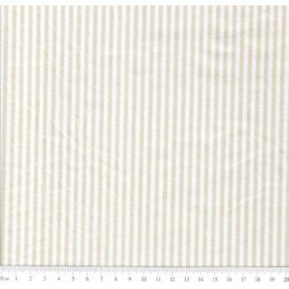 Tecido Fio Tinto Listrado L.227 cor - 1033 (Bege)