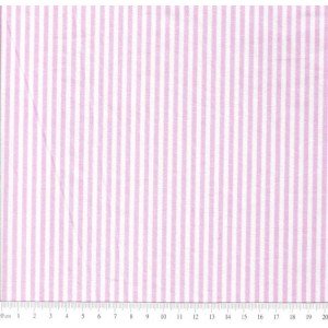 Tecido Fio Tinto Listrado L.227 cor - 1102 (Rosa)
